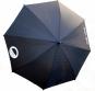 Regenschirm in schwarz schwarz