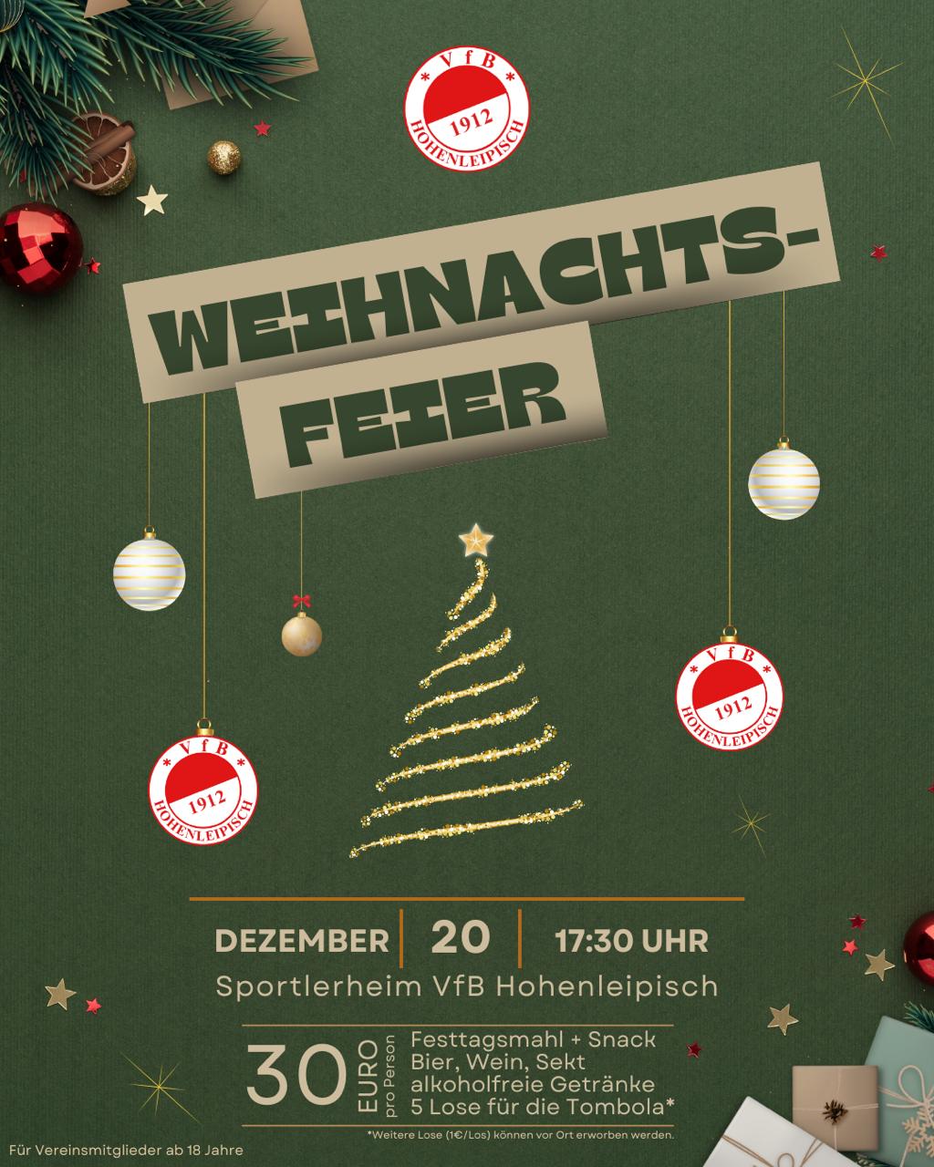 VfB Weihnachtsfeier 2025