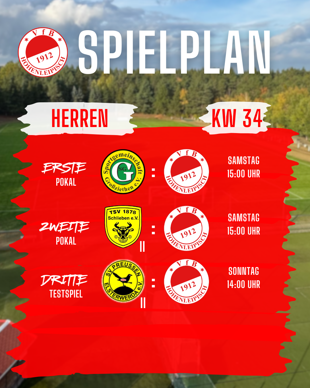 Spielplan KW34