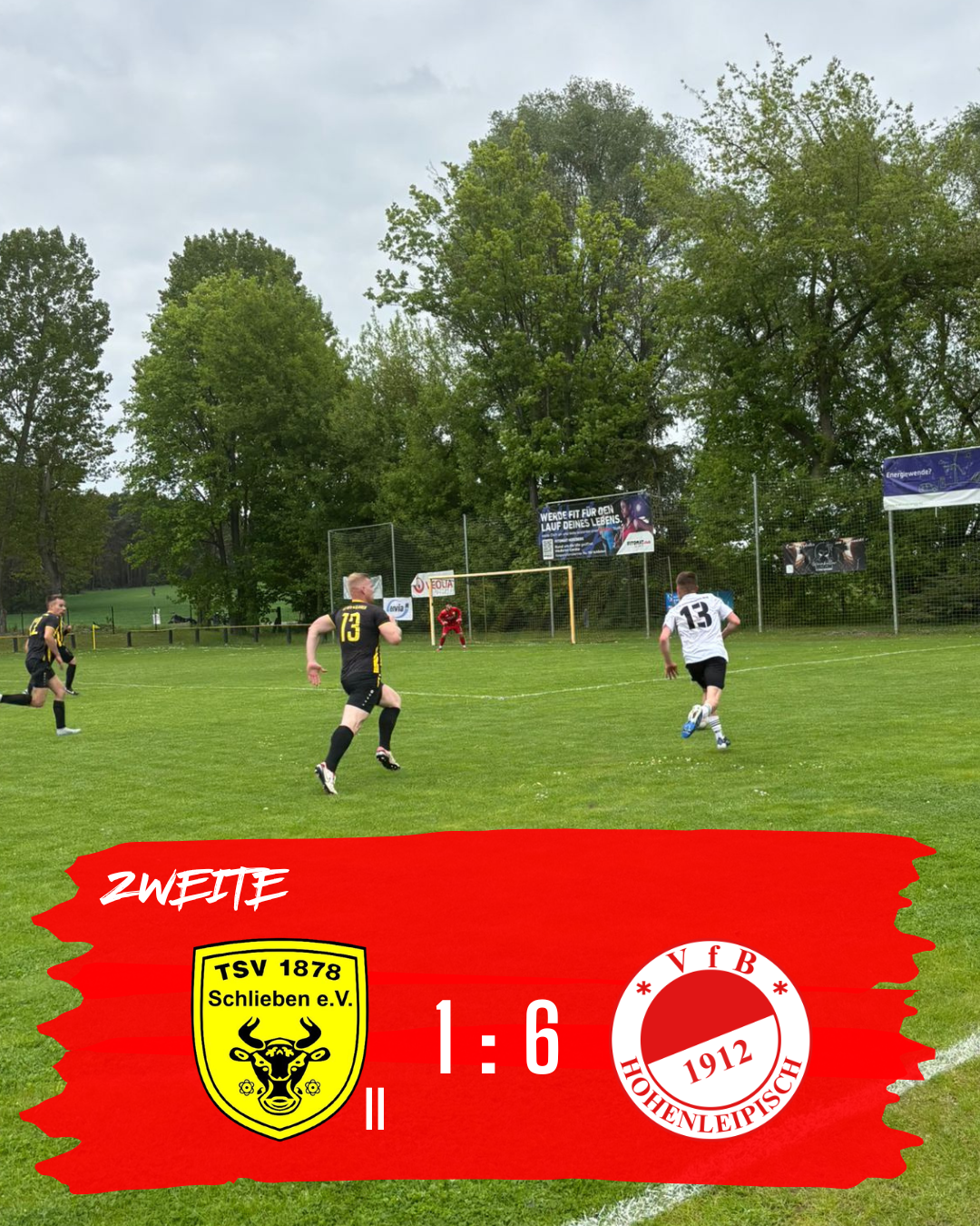 TSV 1878 Schlieben II : VfB ZWEITE