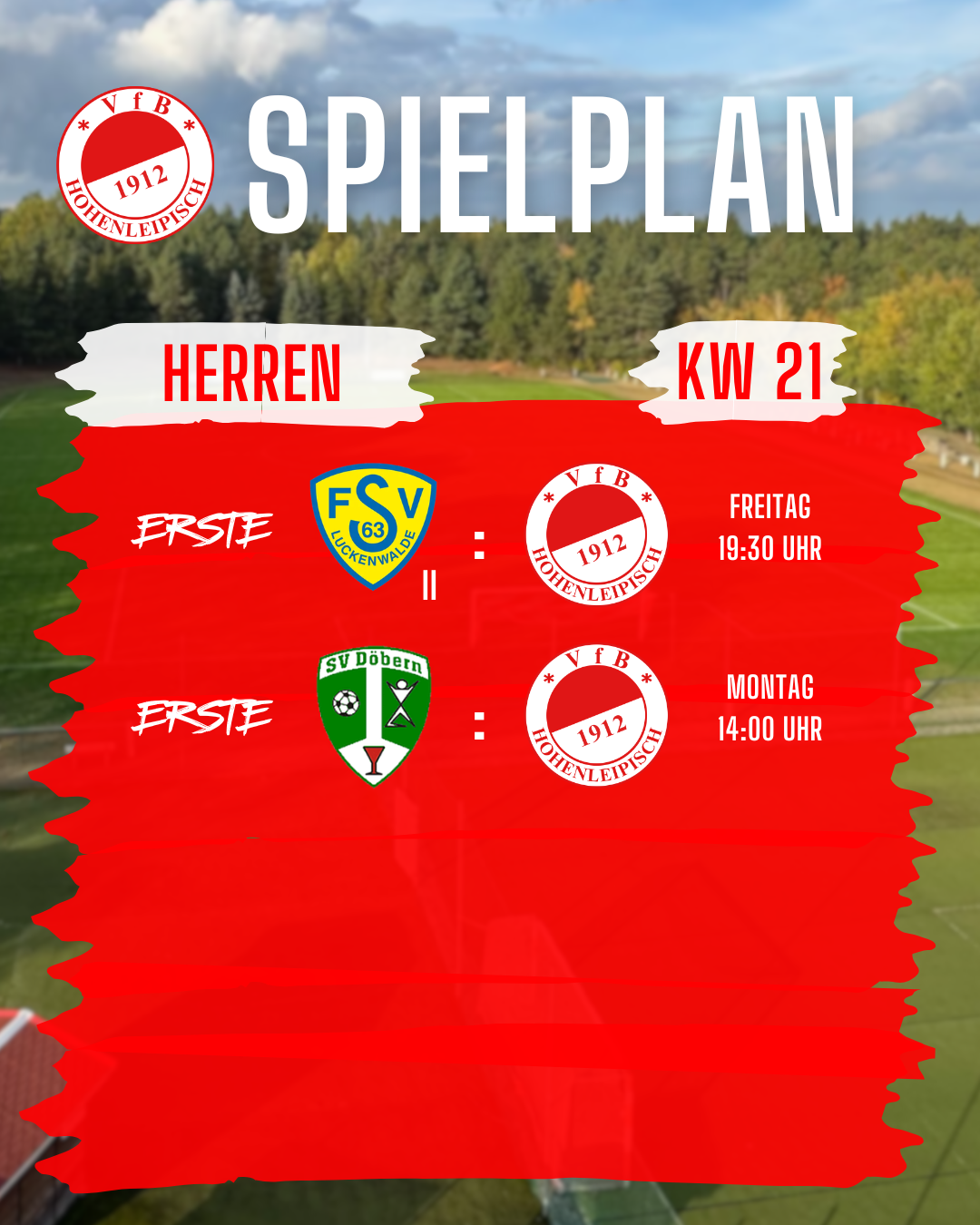 Spielplan KW21