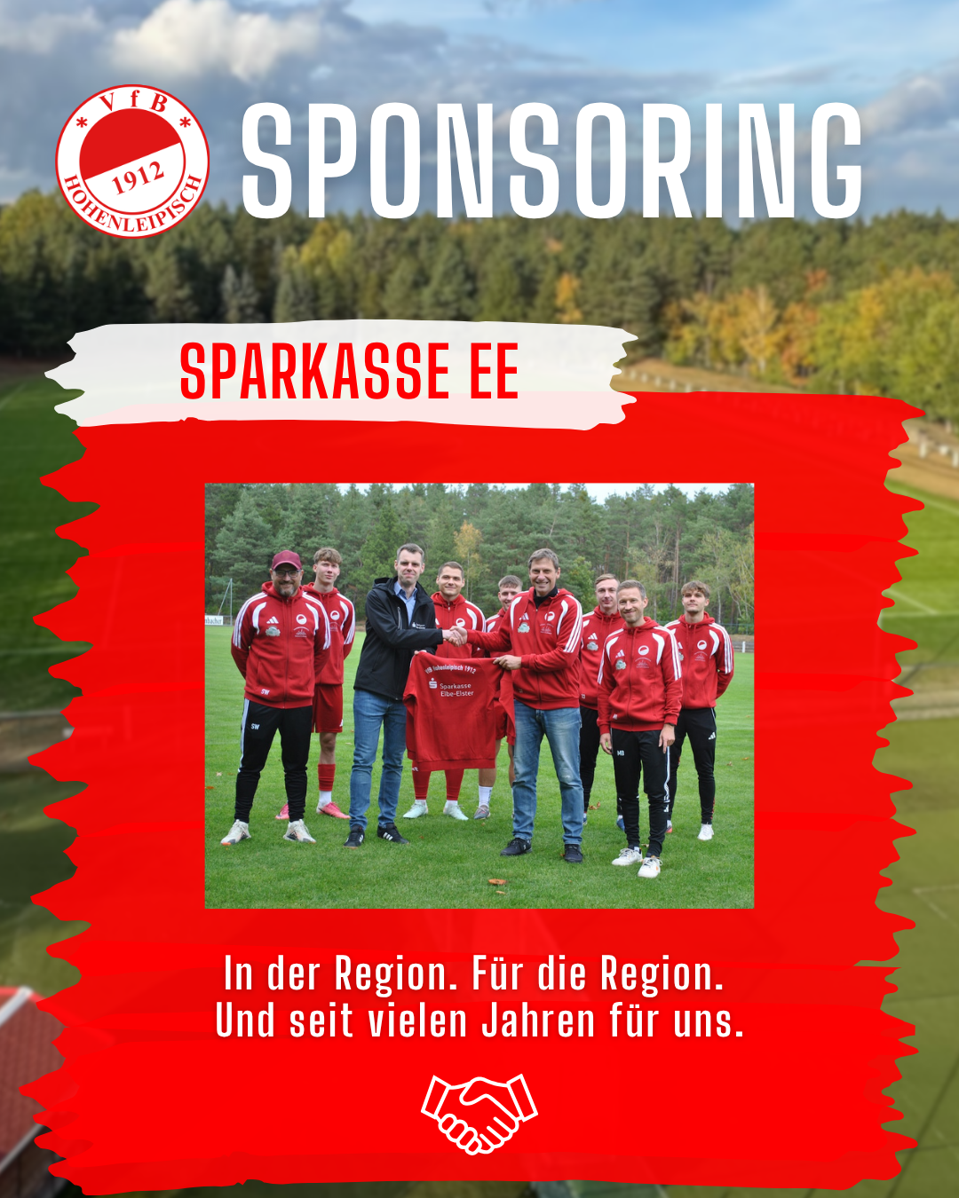Sponsoring: Partnerschaft mit der Sparkasse Elbe-Elster