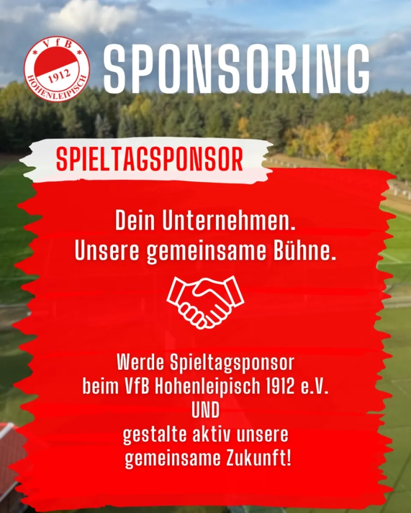Spieltagsponsor Saison 2026/2027