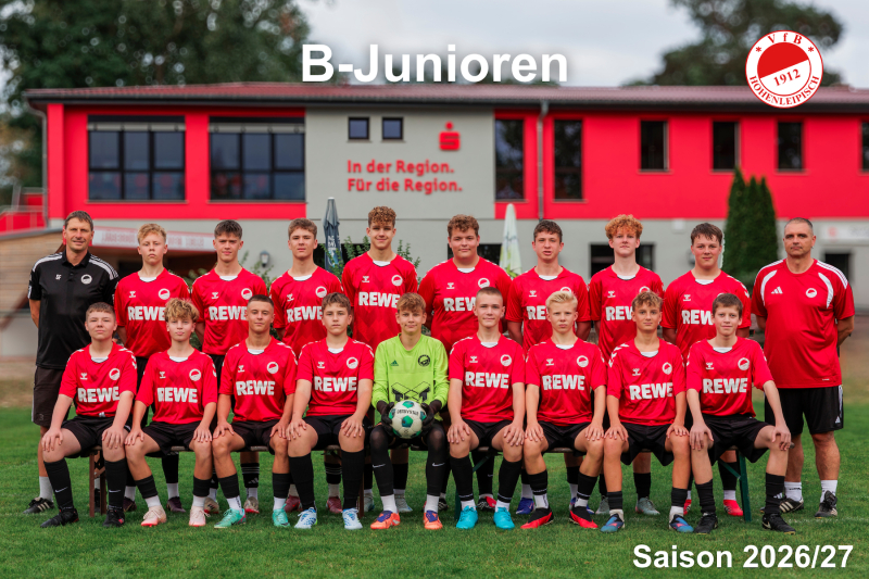 VfB Mannschaftsfotos Nachwuchs Saison 25 26 C Junioren
