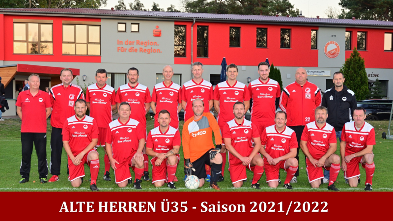 Mannschaftsfoto UE35